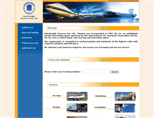 Tablet Screenshot of interfreightindia.com